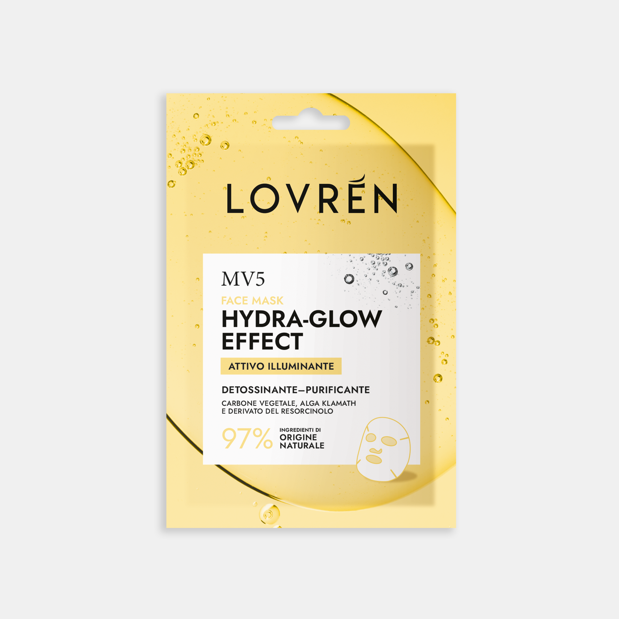 MV5 Maschera Viso Hydra-Glow Effect