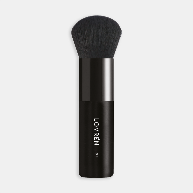 Brocha para base de maquillaje